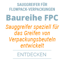 Sauggreifer FlowPack, Reihe FPC